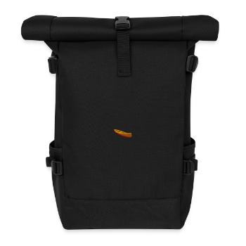 Canoe - Rolltop Rucksack - Schwarz - Vorne