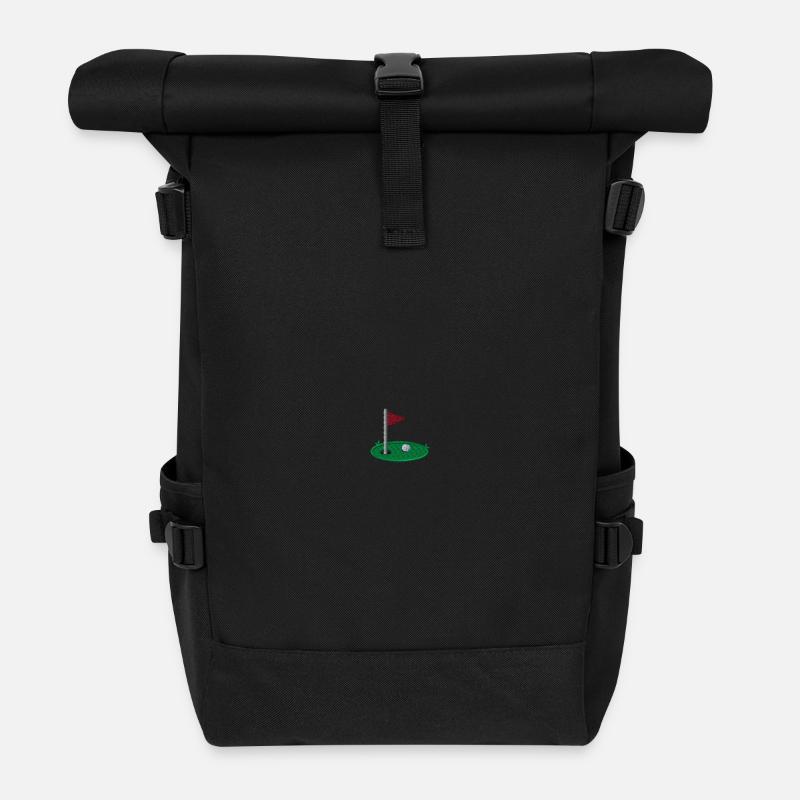 Golf - Rolltop Rucksack - Schwarz