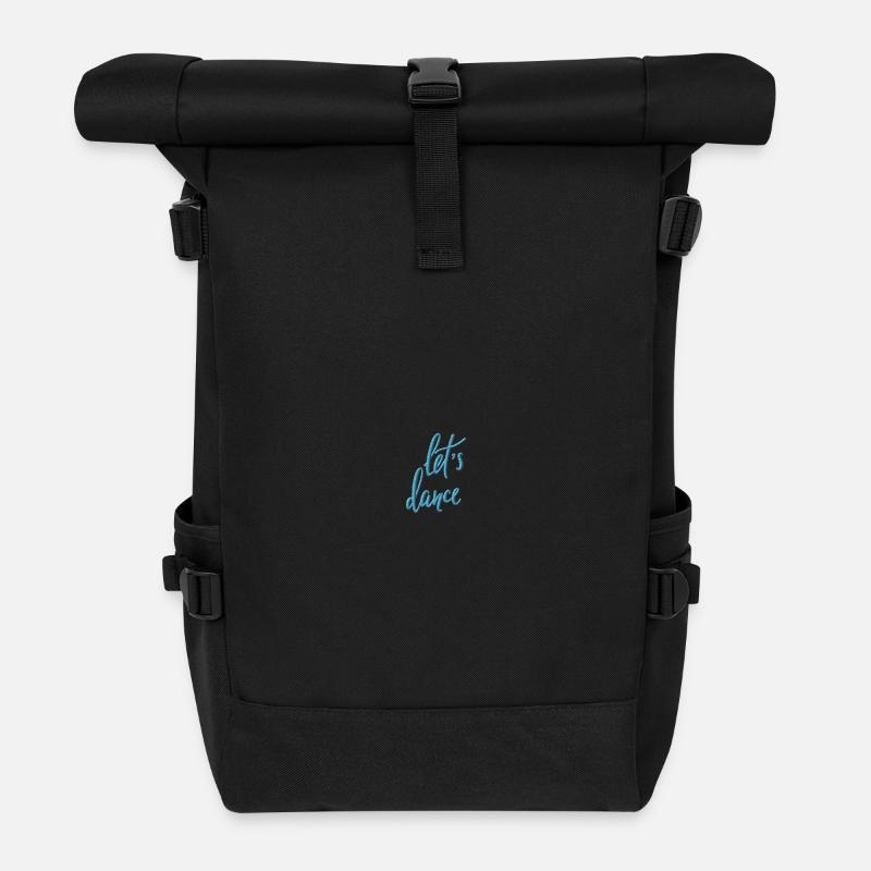 Dansons - Sac à dos roll top - noir