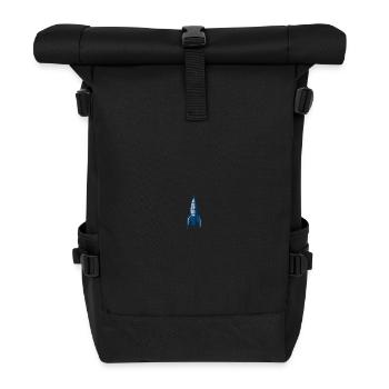 Rocket - Roll Top Backpack - black - Front
