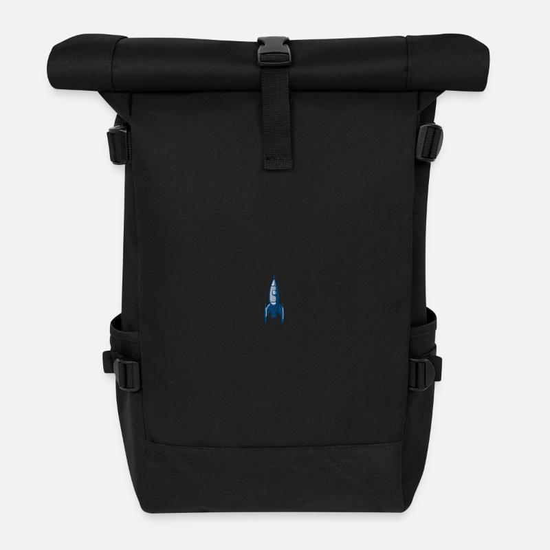 Rakete - Rolltop Rucksack - Schwarz