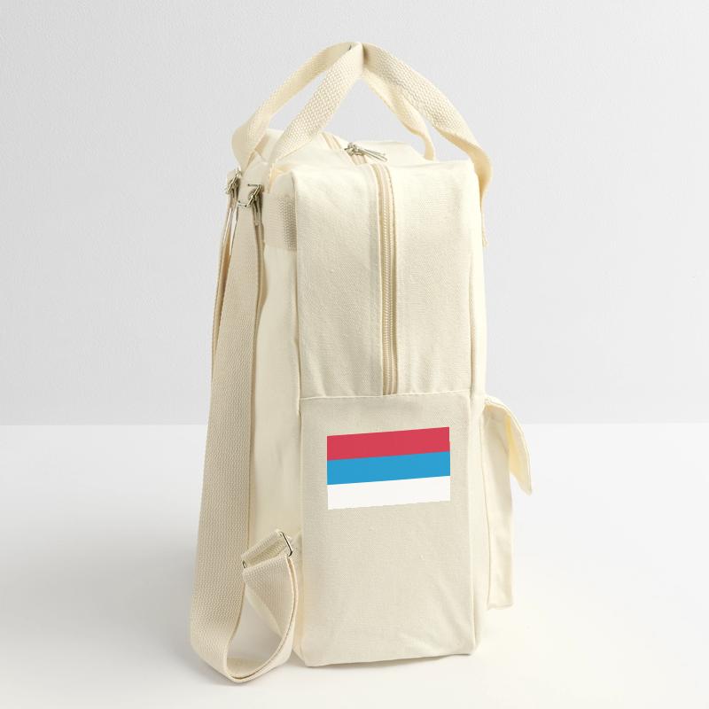 Drapeau national de Serbie Sac à dos rétro