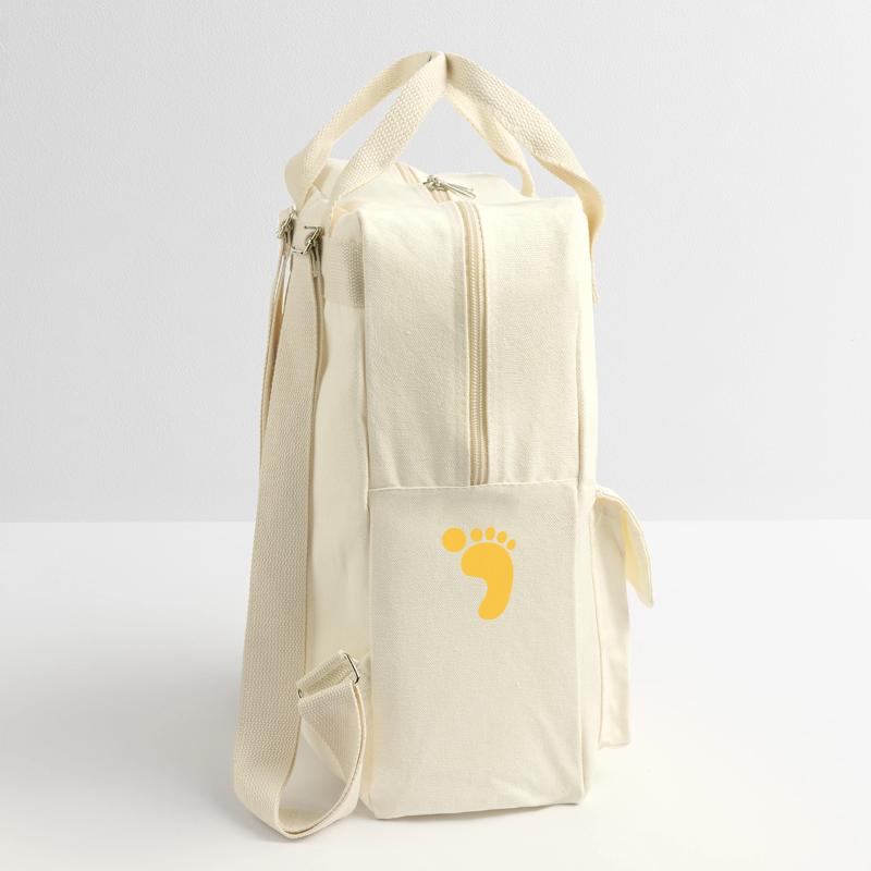 Grosse empreinte! Sac à dos rétro