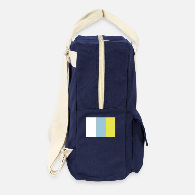 canary islands - Retro Backpack - navy