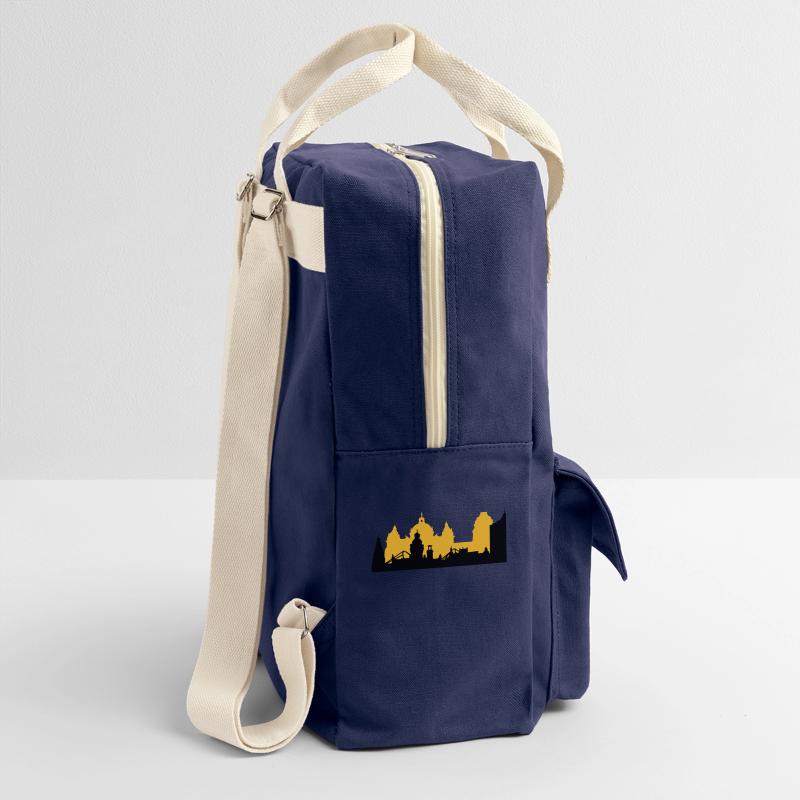 Leipzig Skyline Retro Backpack
