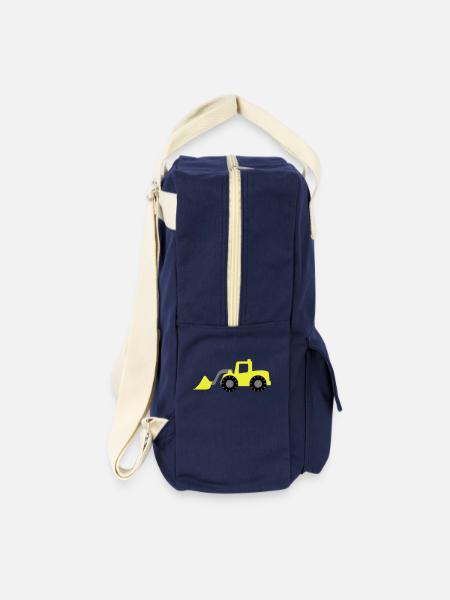 bagger - Retro Rucksack - Navy