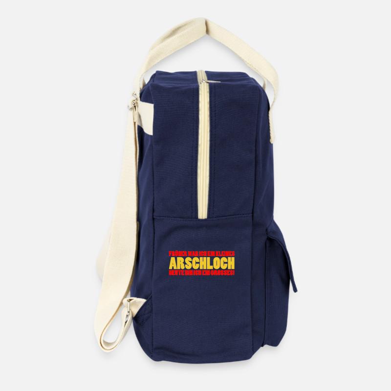 baiseur - Sac à dos rétro - marine