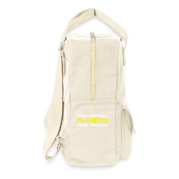 Will install floor for Tacos - Retro Backpack - natural - Right