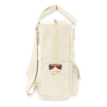 Chino Hills Kalifornien - Bunte Sonnenbrille - Retro Rucksack - Naturweiß - Rechts