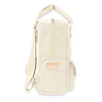 Confidently awkward in yellow - Retro Backpack - natural - Right
