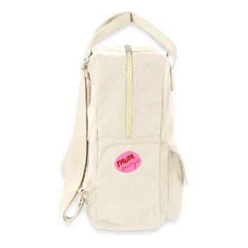Mum things - Retro Backpack - natural - Right