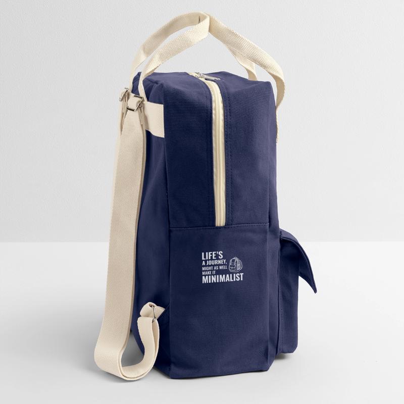 Life's a Journey Make It Minimalist GIS Backpack Retro Backpack