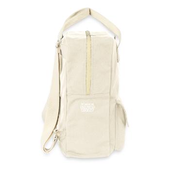 Directeur financier, Conseiller fiscal, Comptable, Analyste fiscal - Sac à dos rétro - blanc naturel - Droite