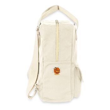 STANDING TALL SWIMMING SMALL - GIRAFFE AND FISH - Retro Backpack - natural - Right