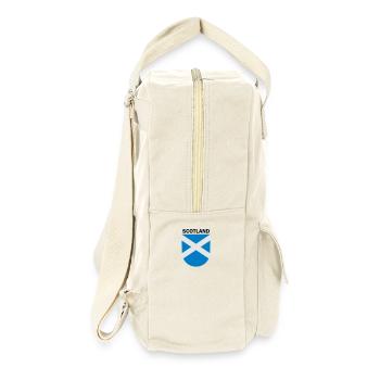 Scotland Coat of Arms - Retro Backpack - natural - Right