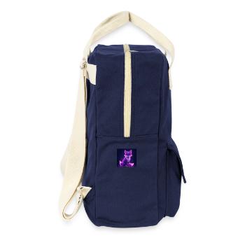 Cottagecore Fox - Retro Backpack - navy - Right