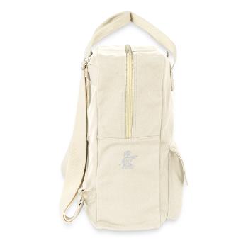 Black belt and self-confidence - Retro Backpack - natural - Right