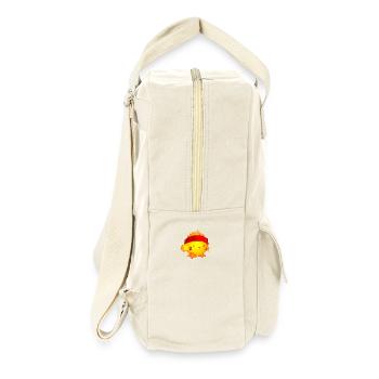 Poussin guerrier.png - Sac à dos rétro - blanc naturel - Droite