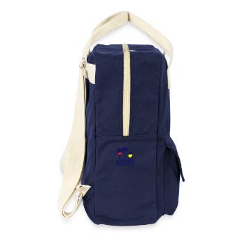 Norman Triathlon-Gipfel Glasöffnung hum - Retro Rucksack - Navy - Rechts