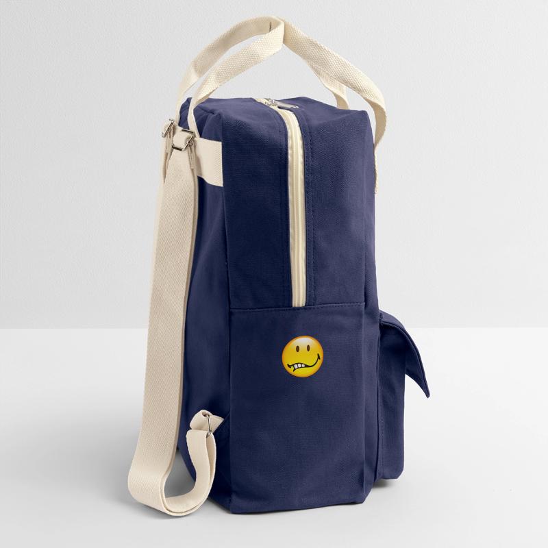 Smiley Glossy Doubt Sac à dos rétro