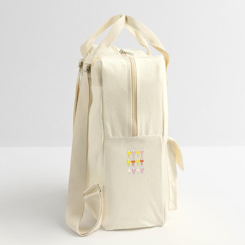 Zebra Pattern Retro Backpack