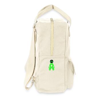Yahoo - Sac à dos rétro - blanc naturel - Droite