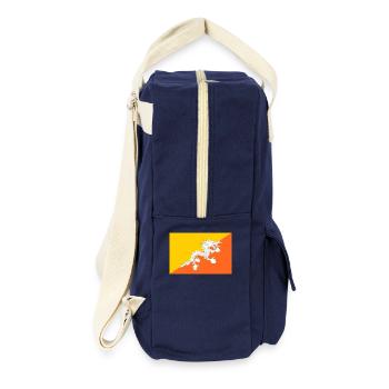 Bhutan - Retro Backpack - navy - Right