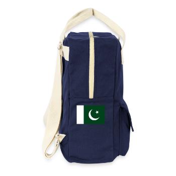 Pakistan - Retro Rucksack - Navy - Rechts