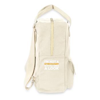 I’m Not a Gynecologist - Retro Backpack - natural - Right