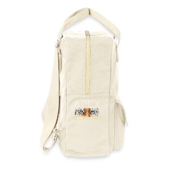 Roaring Apex Predator - Tiger Face Tee - Retro Backpack - natural - Right