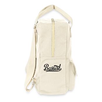 Bassist - Retro Rucksack - Naturweiß - Rechts