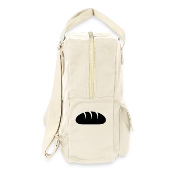 Brot - Retro Rucksack - Naturweiß - Rechts