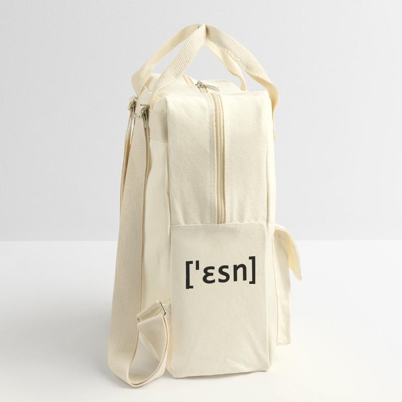 According to scripture eat Retro Backpack