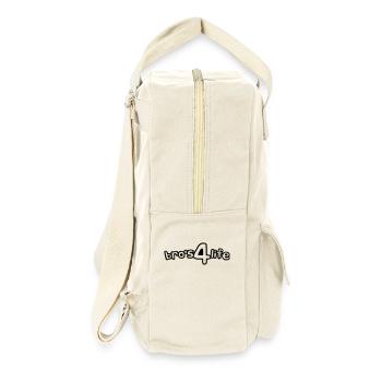 Bros 4 Lice Comic Font - Retro Rucksack - Naturweiß - Rechts