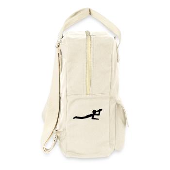 Drunkard On The Ground - Retro Backpack - natural - Right