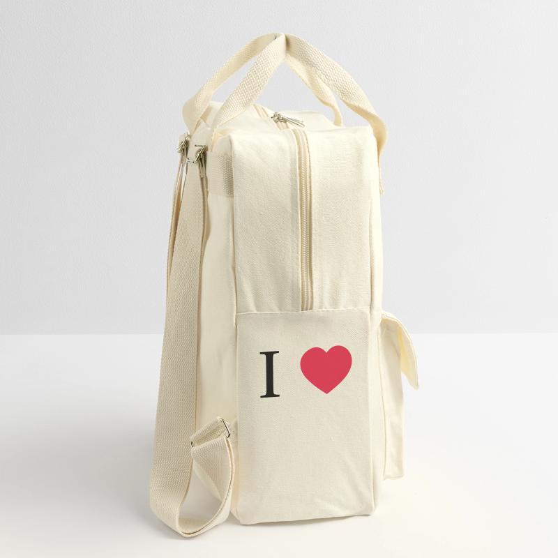 I Love Sac à dos rétro