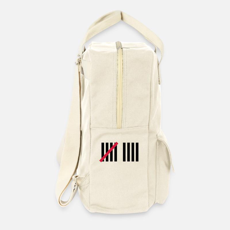 9 anniversaire - Sac à dos rétro - blanc naturel