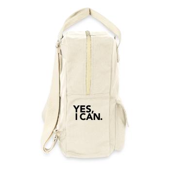 Yes, I Can - Sac à dos rétro - blanc naturel - Droite