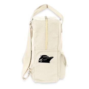 Boot - Retro Rucksack - Naturweiß - Rechts