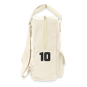10 - Retro Rucksack - Naturweiß - Rechts