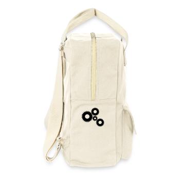 Gear for you / UK - Retro Rucksack - Naturweiß - Rechts