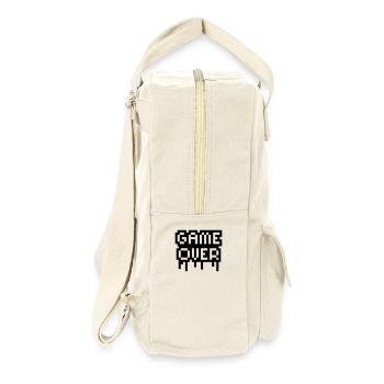 Game Over Stamp - Sac à dos rétro - blanc naturel - Droite