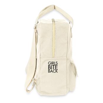 Girls bite back - Retro Backpack - natural - Right