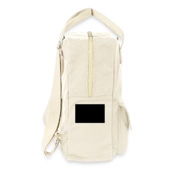Flagge Bayern Rauten - Retro Rucksack - Naturweiß - Rechts