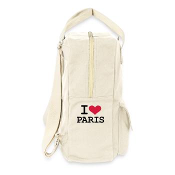 I - love - Paris - Retro Backpack - natural - Right