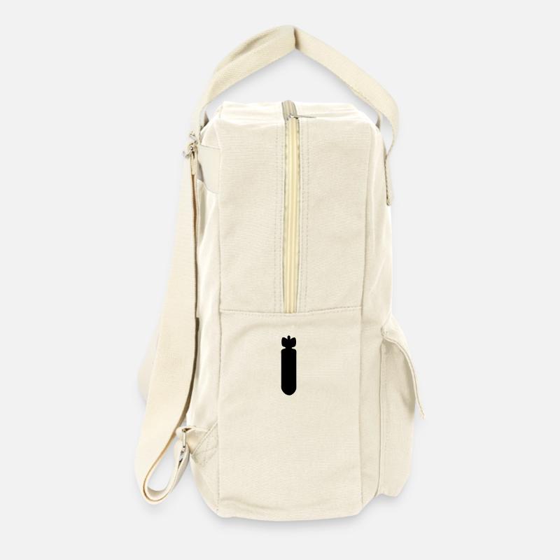 bomb - Retro Backpack - natural