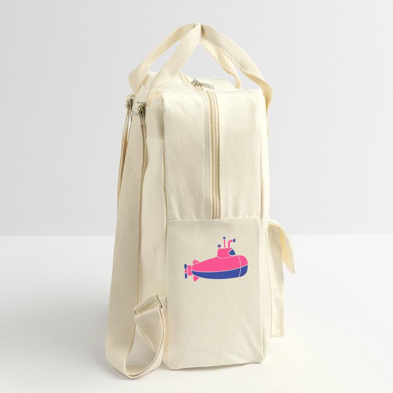 Submarine Submarine Dive Dive Submarine Captain Retro Backpack