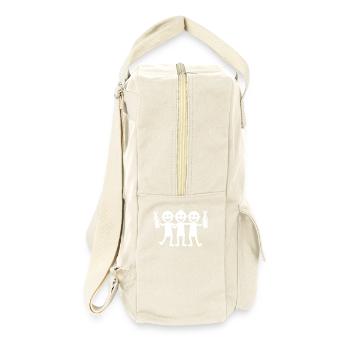 Équipe de fête de la bière drôle - Sac à dos rétro - blanc naturel - Droite