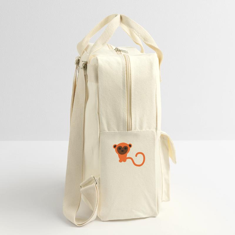 Äffchen Retro Rucksack