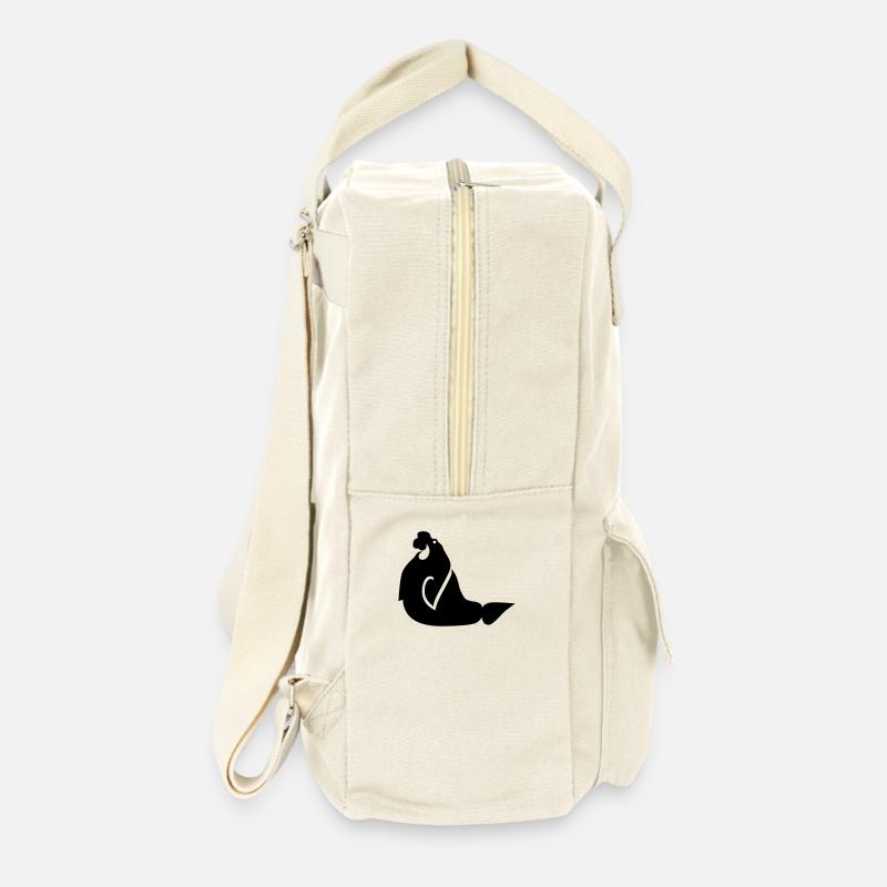 Morse 01 - Sac à dos rétro - blanc naturel